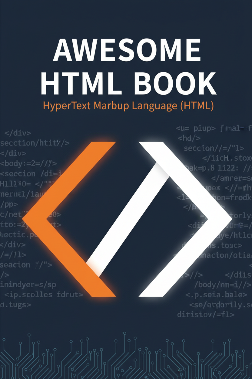 Awesome HTML Book: HyperText Markup Language (HTML)
